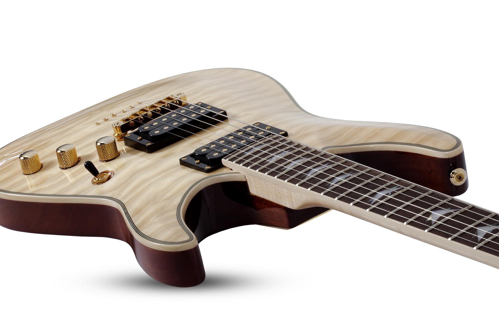 Schecter Omen Extreme-6 2h  Ht Rw - Gloss Natural - Guitarra eléctrica con forma de str. - Variation 2