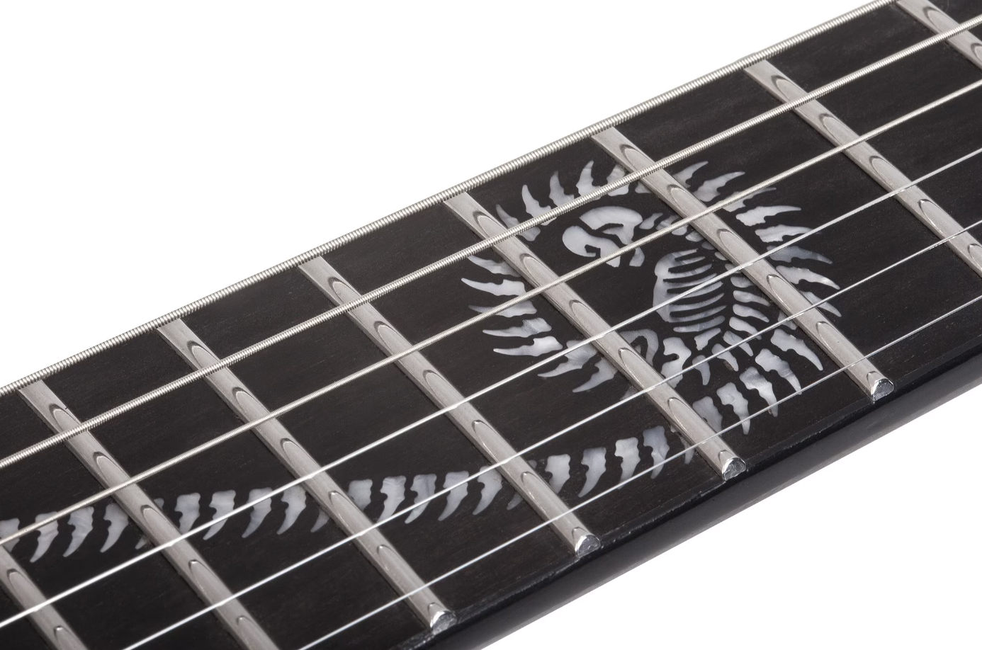 Schecter Patrick Kennison E1 Fr Apocrypha Signature 1h Eb - Red Reign - Guitarra eléctrica de autor - Variation 5