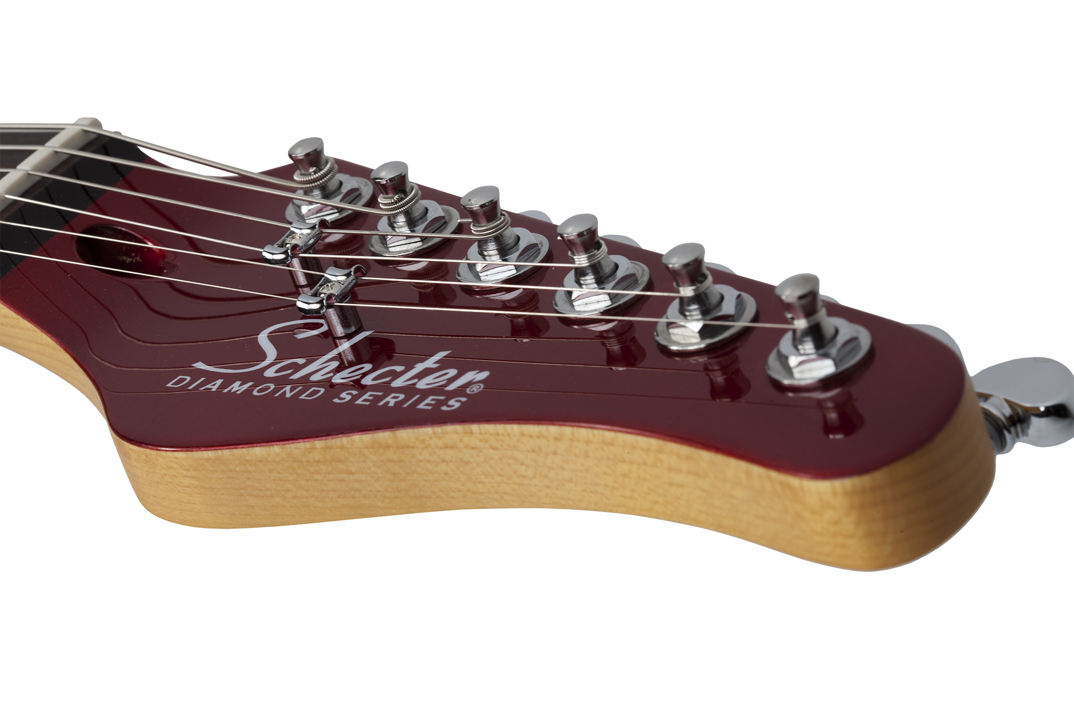 Schecter Pt Fastback Ii B Bigsby 2h Trem Bigsby Rw - Metallic Red - Guitarra eléctrica con forma de tel - Variation 4