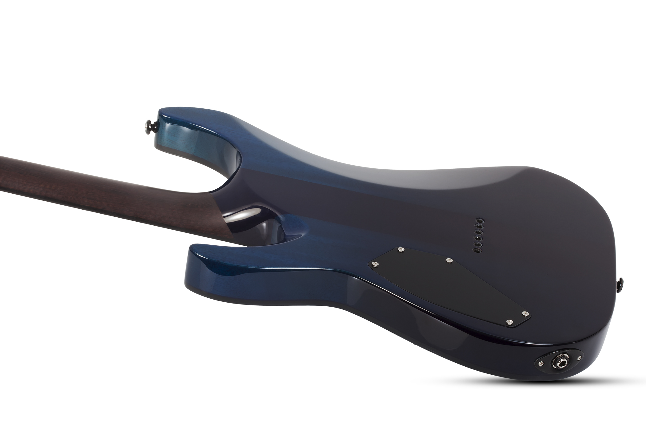 Schecter Reaper-6 Elite 2h Ht Eb - Deep Blue Ocean - Guitarra eléctrica con forma de str. - Variation 3