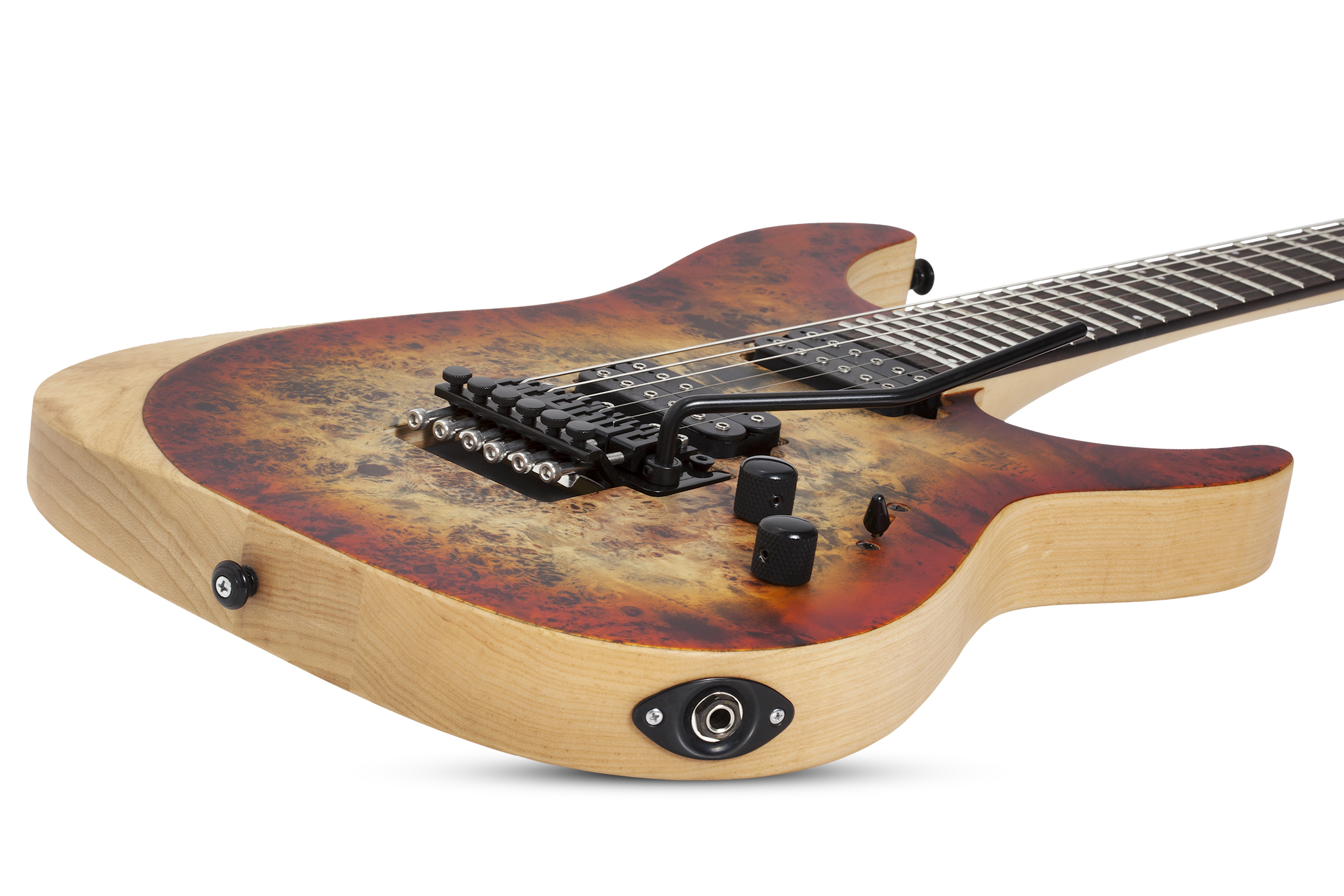 Schecter Reaper-6 Fr 2h Eb - Satin Inferno Burst - Guitarra eléctrica con forma de str. - Variation 1