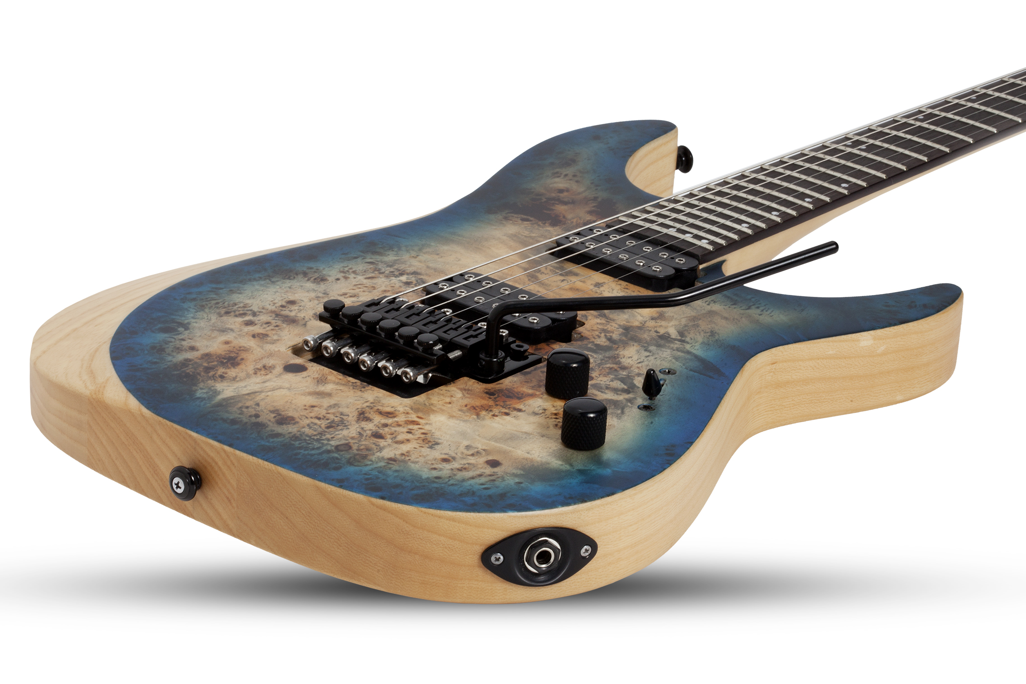 Schecter Reaper-6 Fr 2h Eb - Satin Sky Burst - Guitarra eléctrica con forma de str. - Variation 1