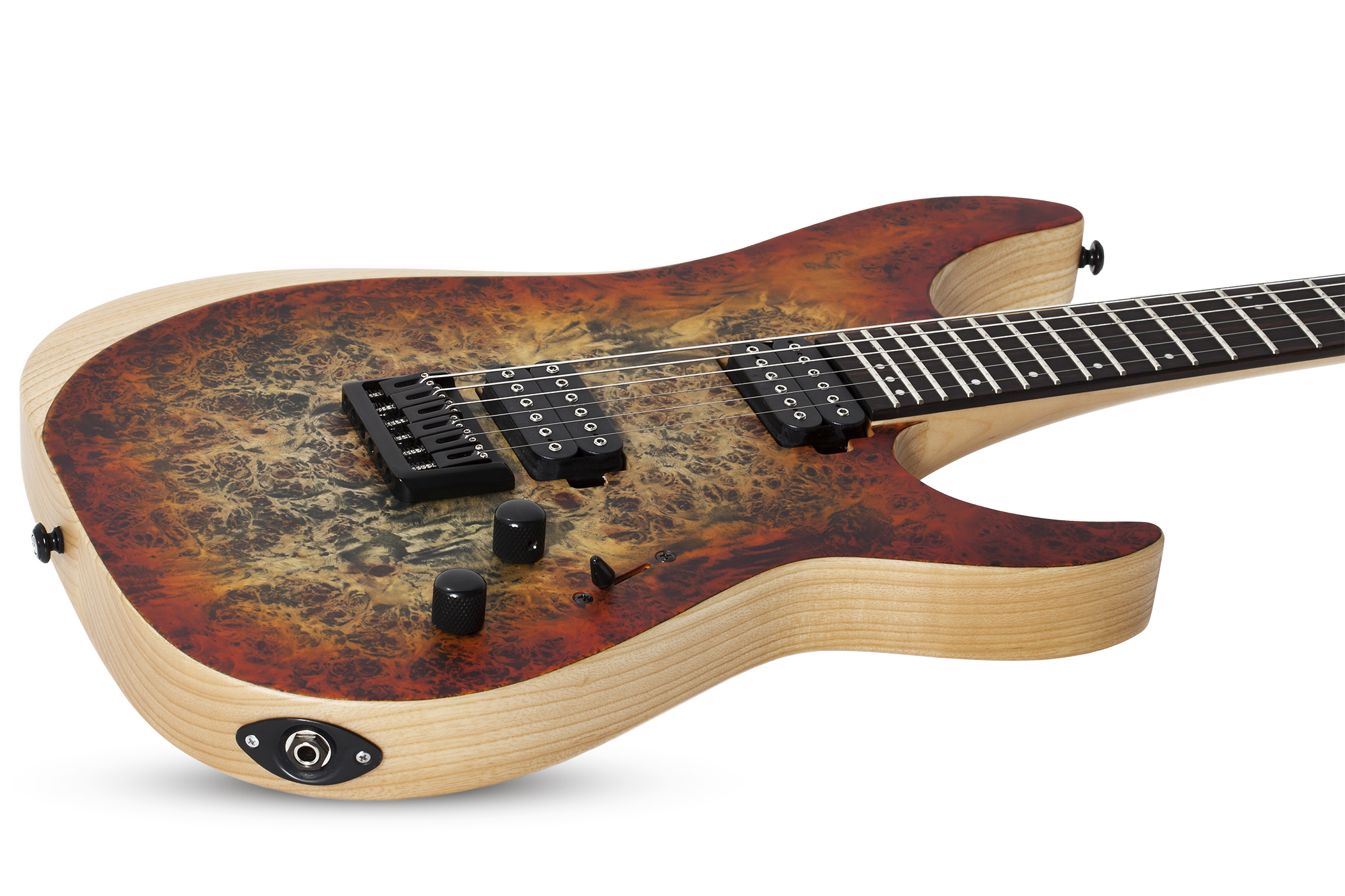 Schecter Reaper-6 2h Ht Eb - Satin Inferno Burst - Guitarra eléctrica con forma de str. - Variation 1