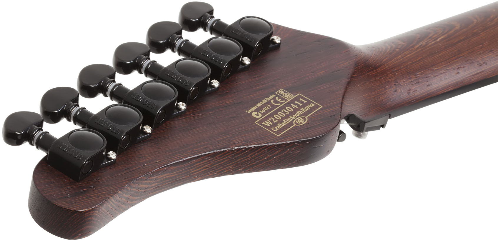 Schecter Sun Valley Super Shredder Exotic Black Limba 2h Fr Eb - Natural - Guitarra electrica metalica - Variation 4