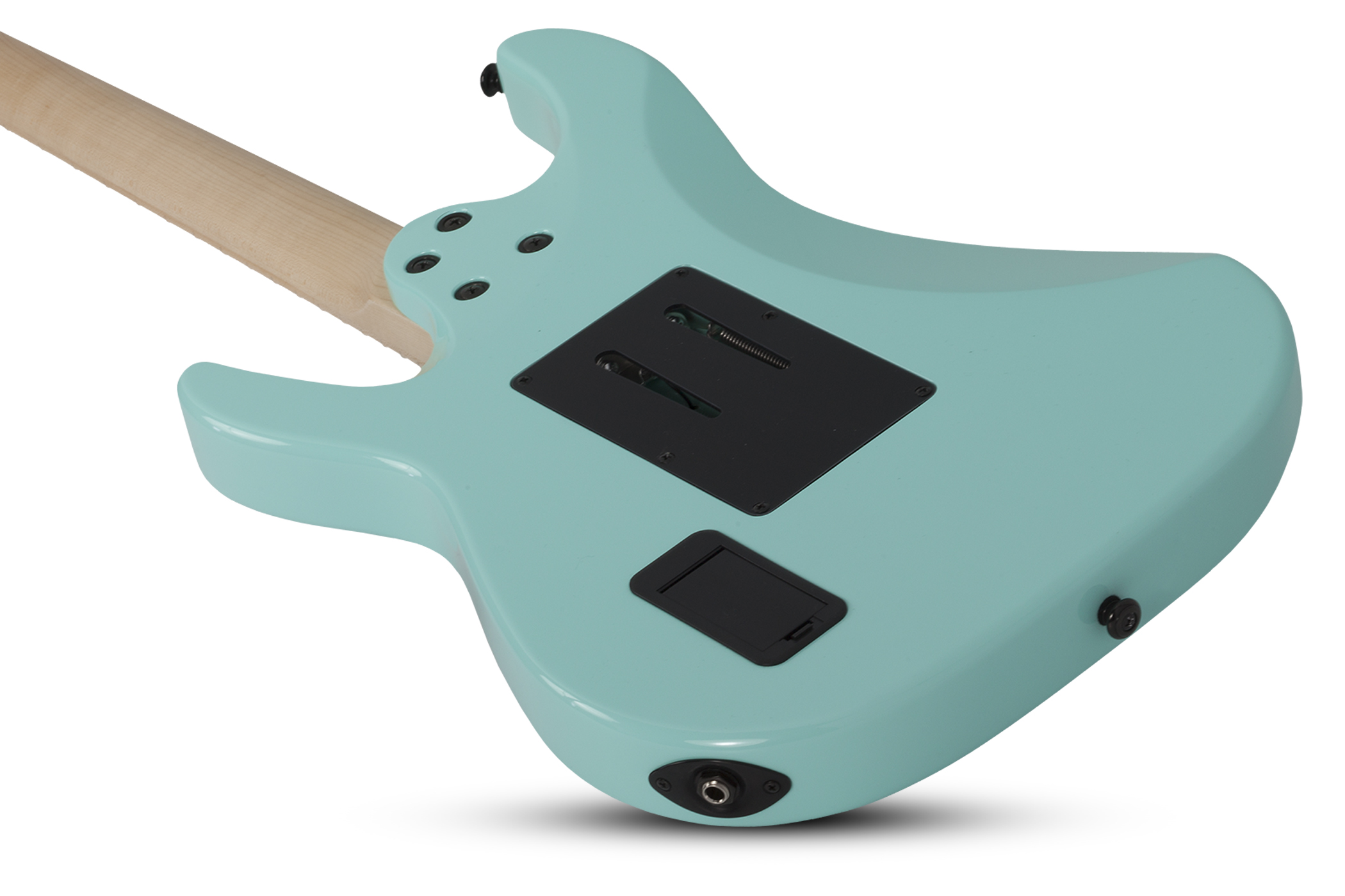 Schecter Sun Valley Super Shredder Fr 2h Emg Mn - Sea Foam Green - Guitarra eléctrica con forma de str. - Variation 3