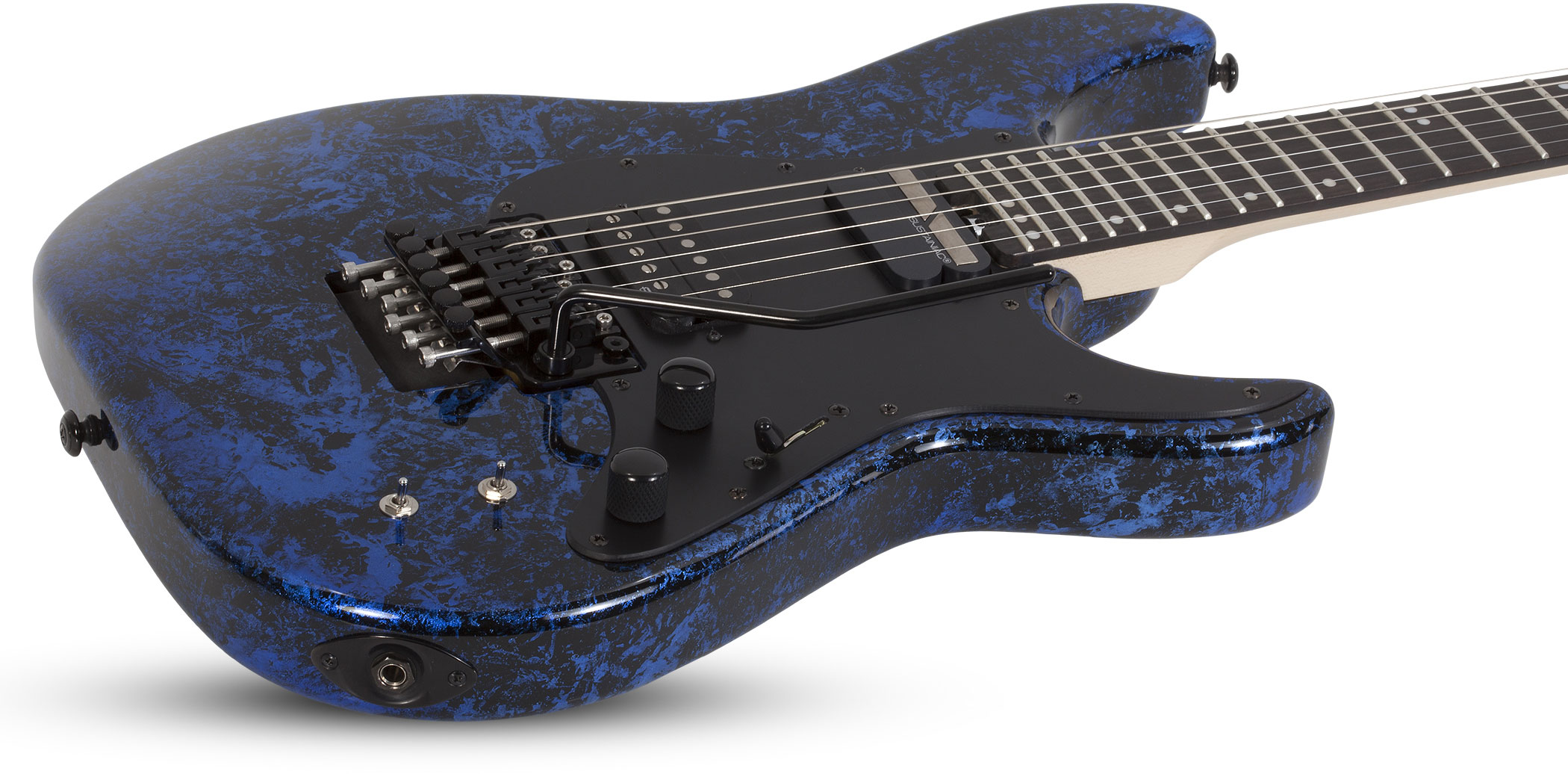 Schecter Sun Valley Super Shredder Fr S 2h Emg Sustainiac Eb - Blue Reign - Guitarra electrica metalica - Variation 1