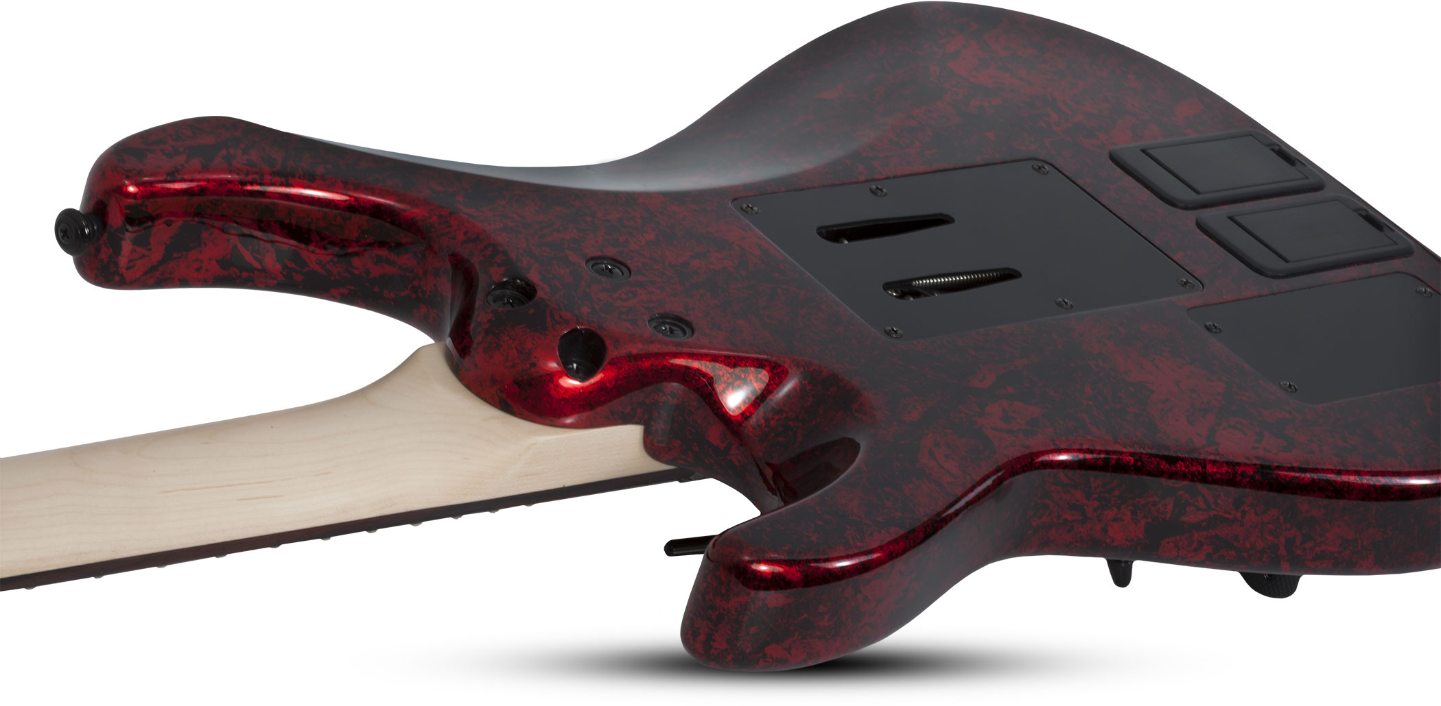 Schecter Sun Valley Super Shredder Fr S 2h Emg Sustainiac Eb - Red Reign - Guitarra electrica metalica - Variation 2