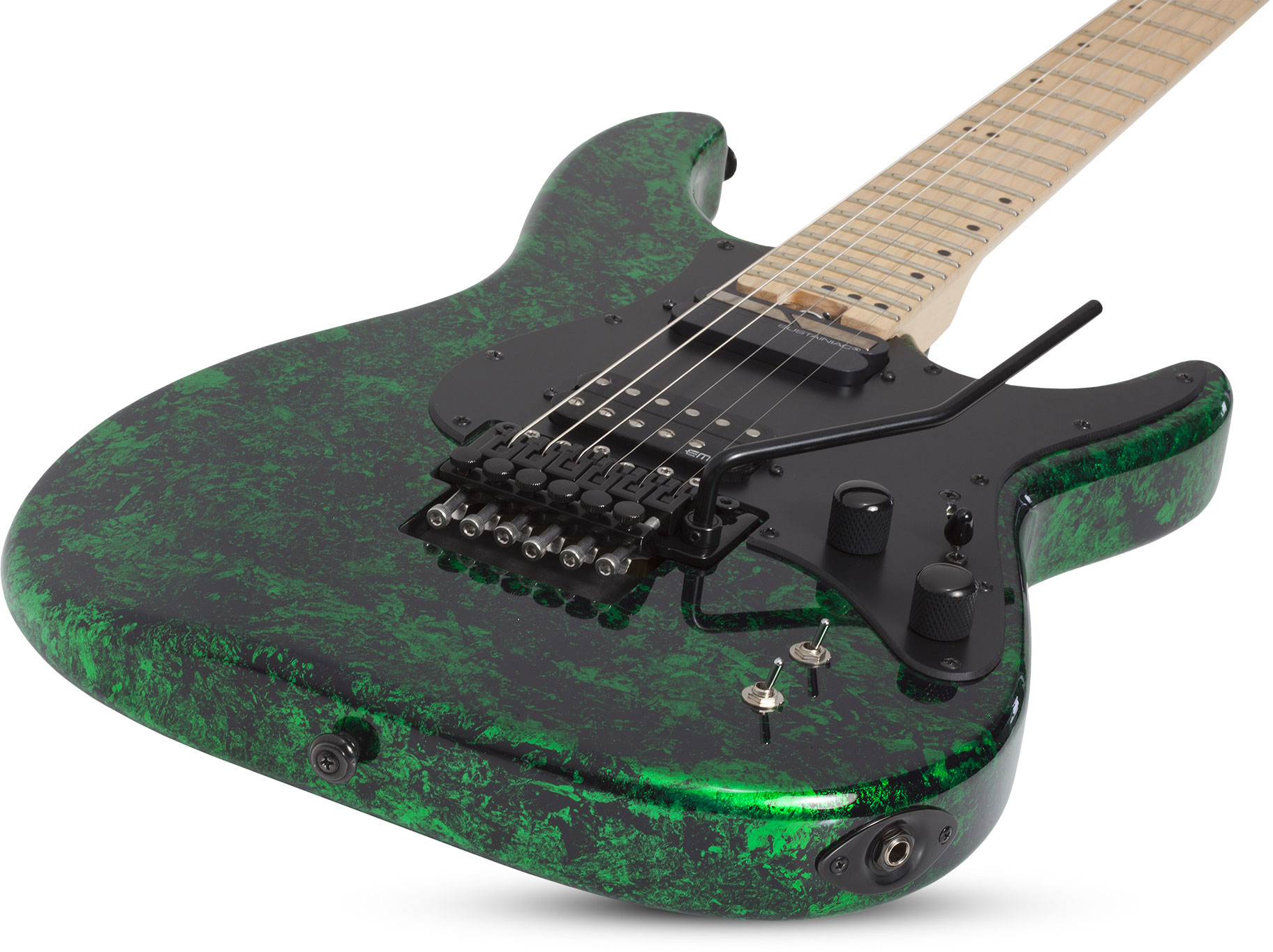 Schecter Sun Valley Super Shredder Fr S 2h Emg Sustainiac Mn - Green Reign - Guitarra electrica metalica - Variation 1