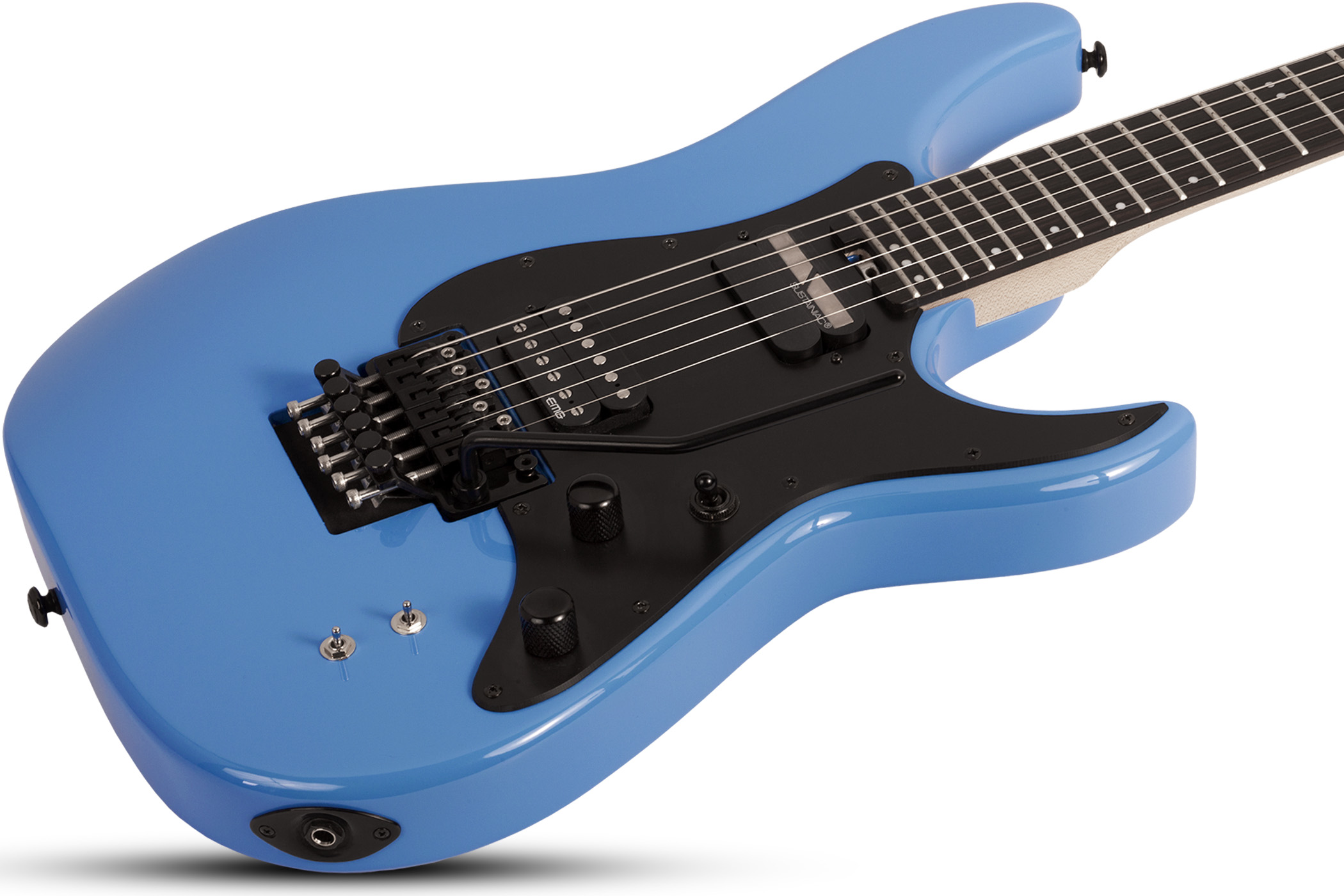 Schecter Sun Valley Super Shredder Fr S 2h Sustainiac Eb - Riviera Blue - Guitarra electrica metalica - Variation 1