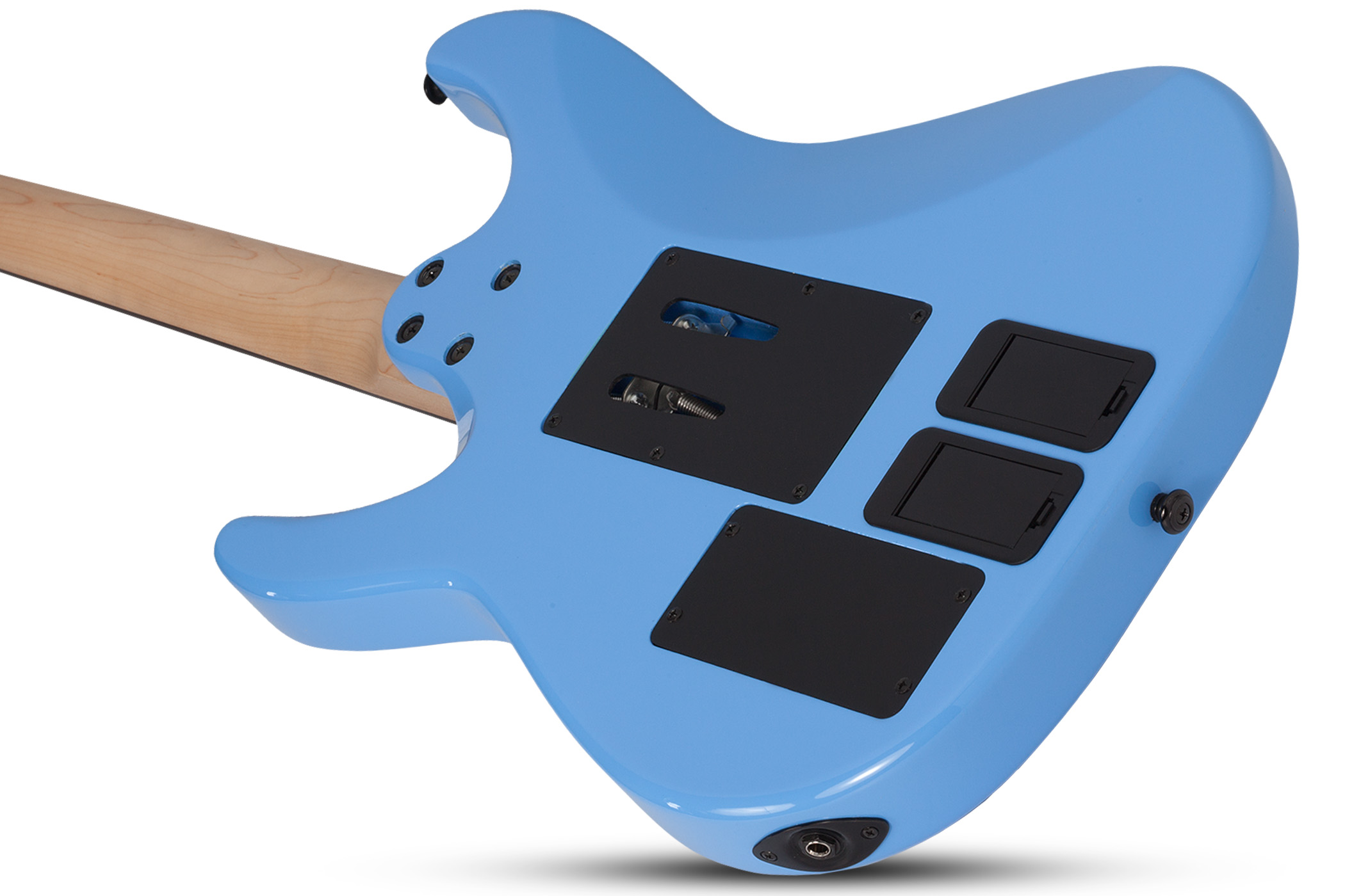 Schecter Sun Valley Super Shredder Fr S 2h Sustainiac Eb - Riviera Blue - Guitarra electrica metalica - Variation 3
