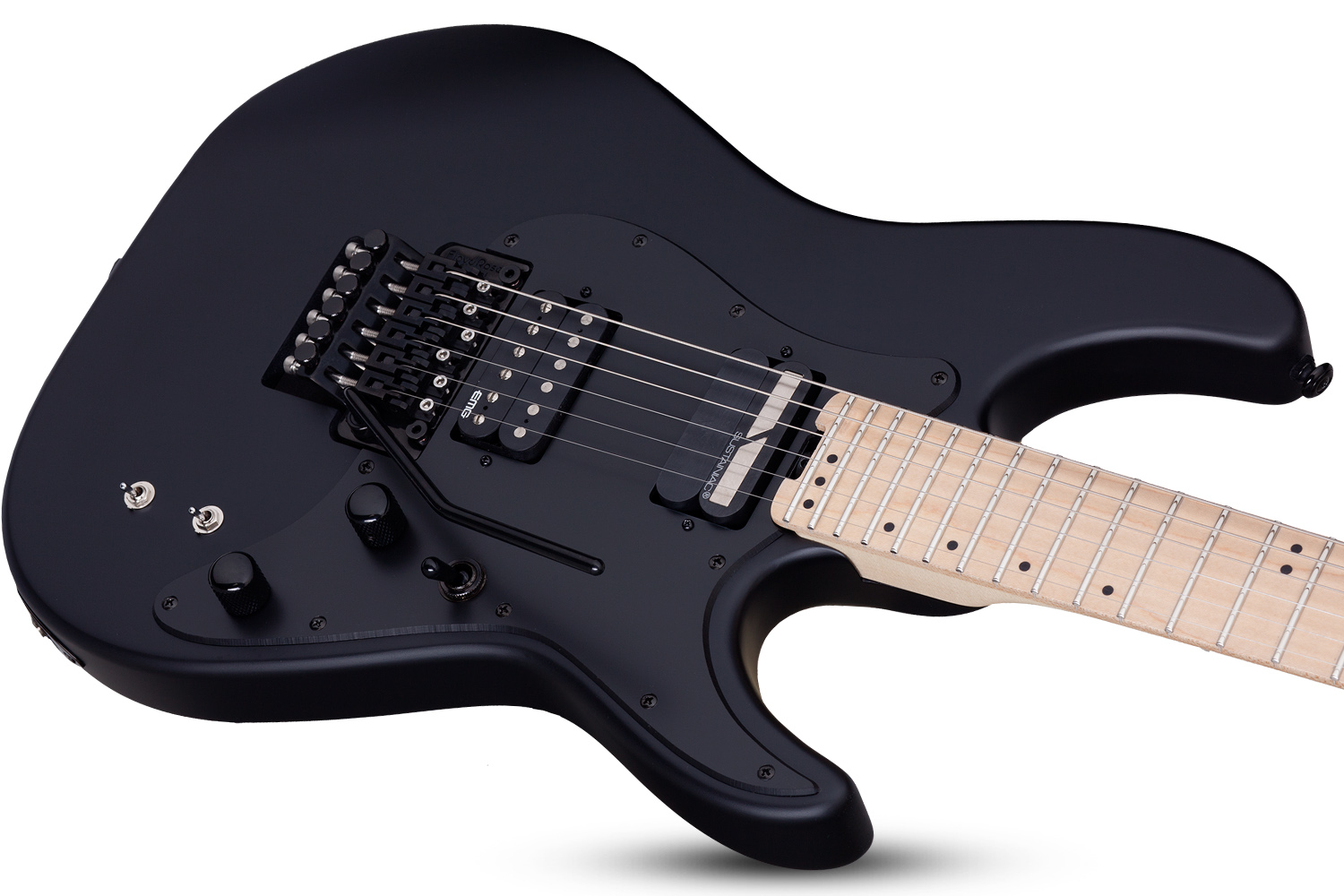 Schecter Sun Valley Super Shredder Fr S 2h Sustainiac Eb - Satin Black - Guitarra electrica metalica - Variation 3