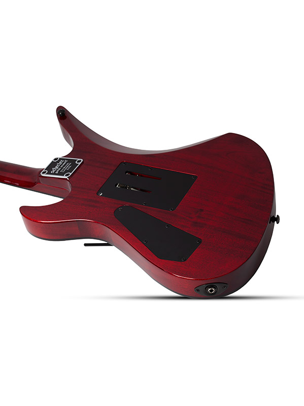 Schecter Synyster Gates Standard Plus Fr Hh Eb - Transparent Deep Red - Guitarra eléctrica de autor - Variation 2