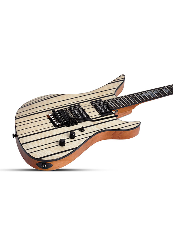 Schecter Synyster Gates Standard Plus Fr Hh Eb - Gloss Natural - Guitarra eléctrica de autor - Variation 2