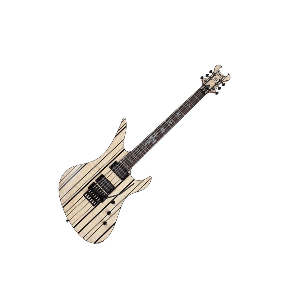 Schecter Synyster Gates Standard Plus Fr Hh Eb - Gloss Natural - Guitarra eléctrica de autor - Variation 1