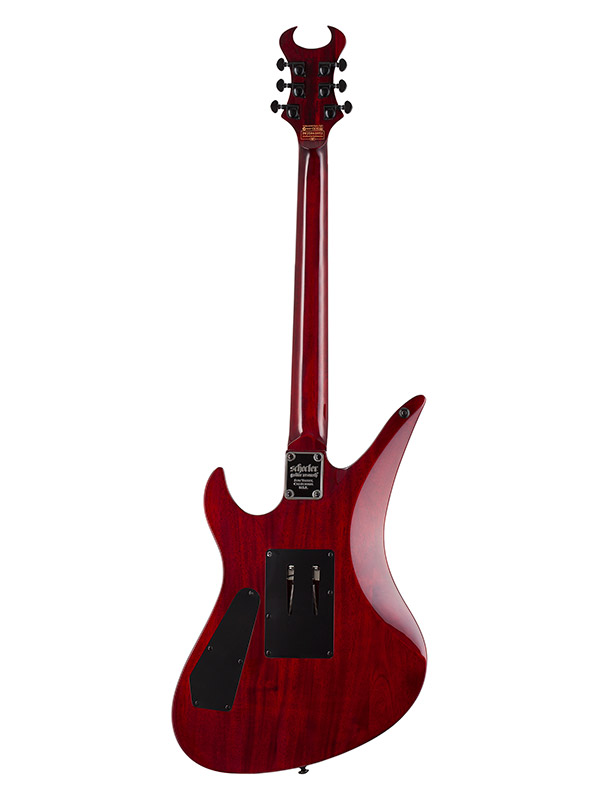 Schecter Synyster Gates Standard Plus Fr Hh Eb - Transparent Deep Red - Guitarra eléctrica de autor - Variation 4
