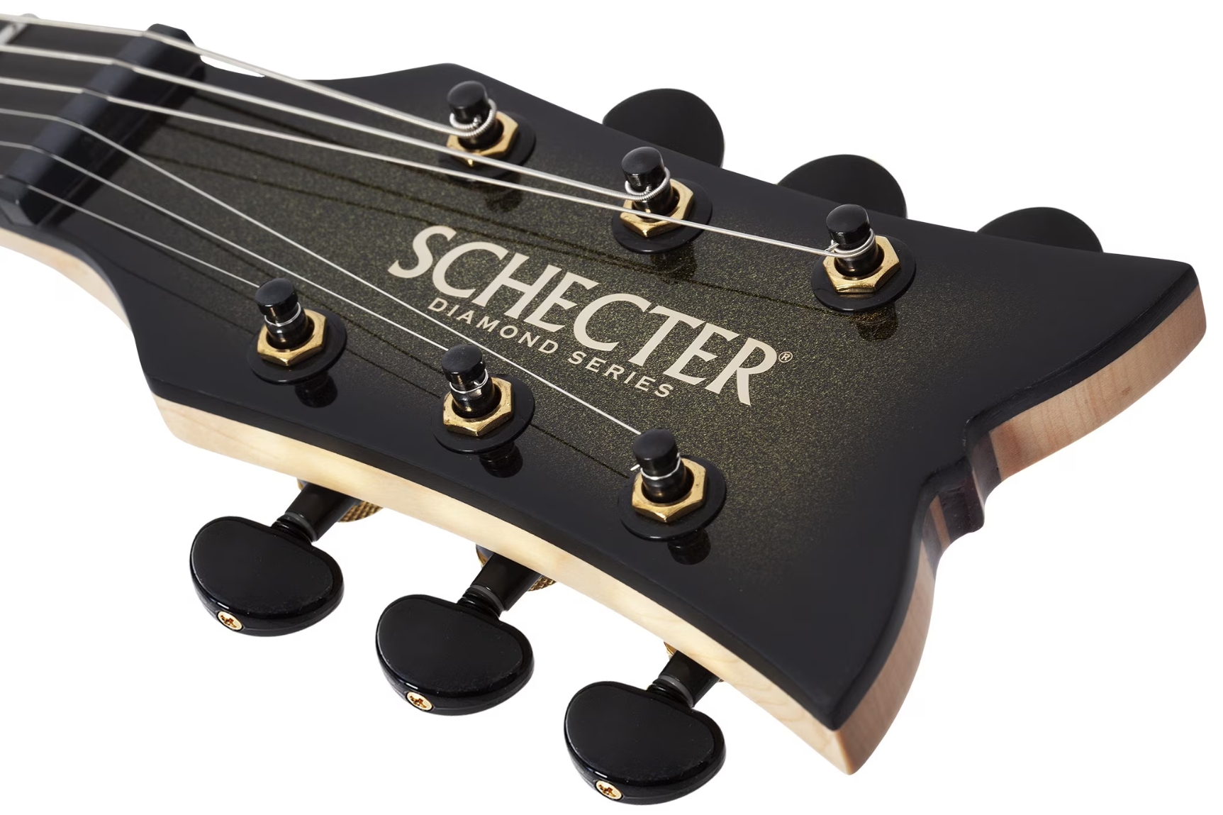 Schecter Tempest 50th Ann. 2h Ht Eb - 50th Gold Burst - Guitarra electrica metalica - Variation 7