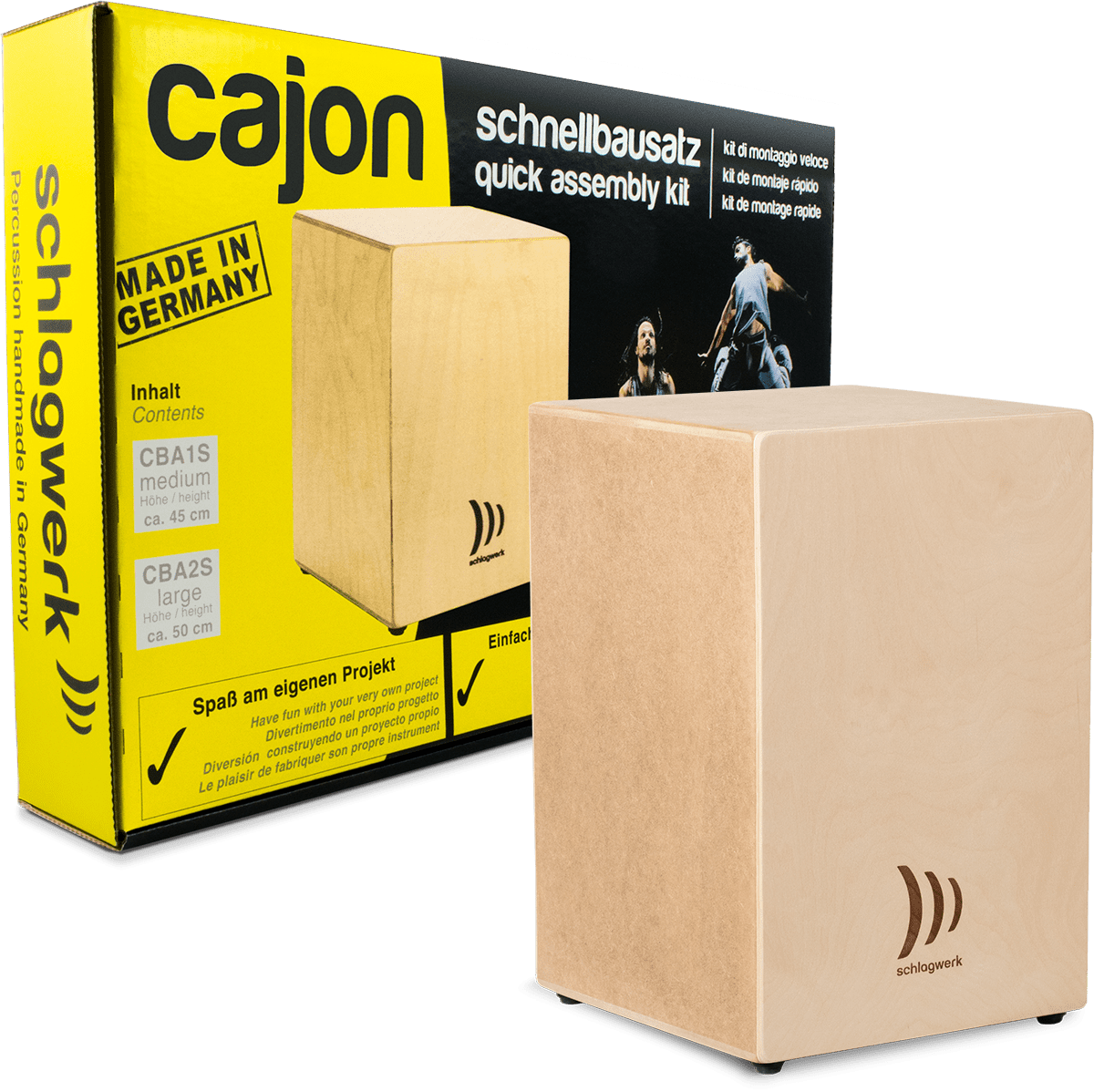 Schlagwerk Kit Cba10s - Cajón - Variation 1
