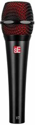 Micrófonos para voz Se electronics V7 Black