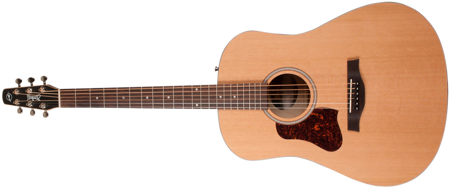 Seagull S6 Original Gaucher 2018 Dreadnought Cedre Merisier +housse - Natural - Guitarra acústica & electro - Main picture