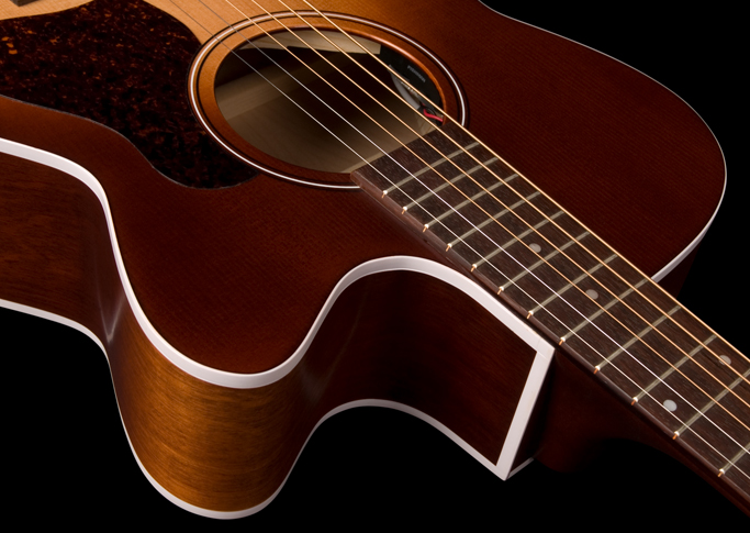 Seagull Entourage Ch Cw A/e Concert Epicea Merisier +housse - Autumn Burst - Guitarra acústica & electro - Variation 2