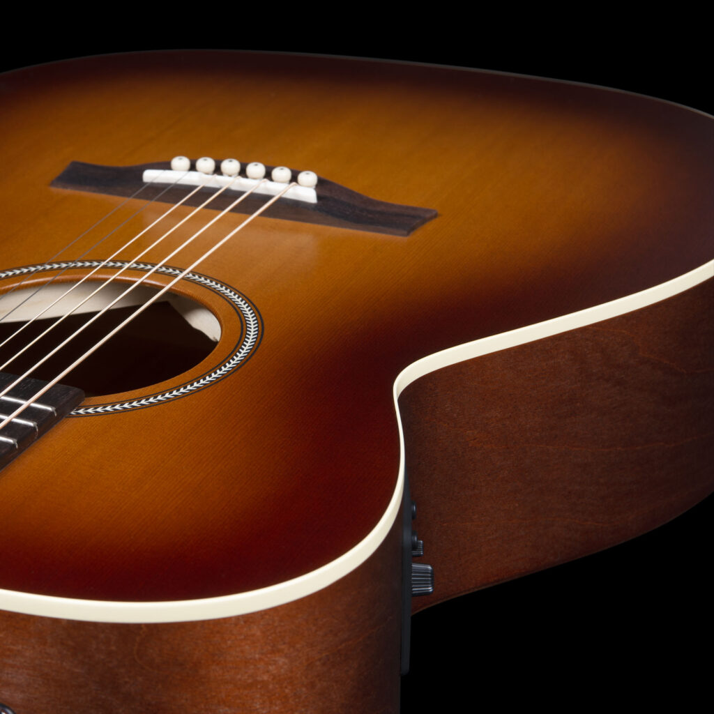 Seagull Entourage Ch Cw Eq Concert Hall Cedre Merisier Rw Presys - Rustic Burst Semi Gloss - Guitarra folk - Variation 1