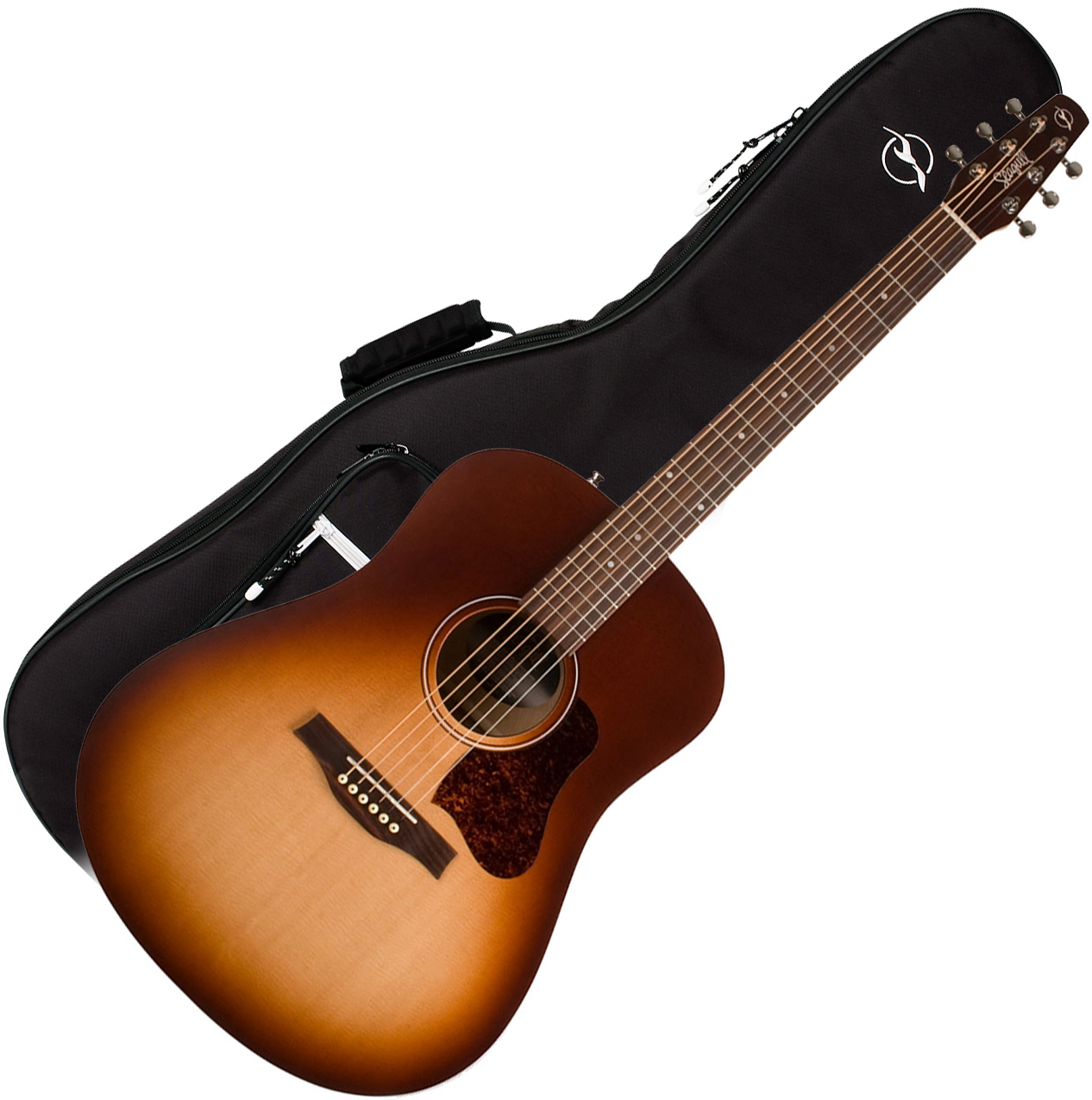 Seagull Entourage Dreadnought Epicea Merisier +housse - Autumn Burst - Guitarra folk - Variation 1