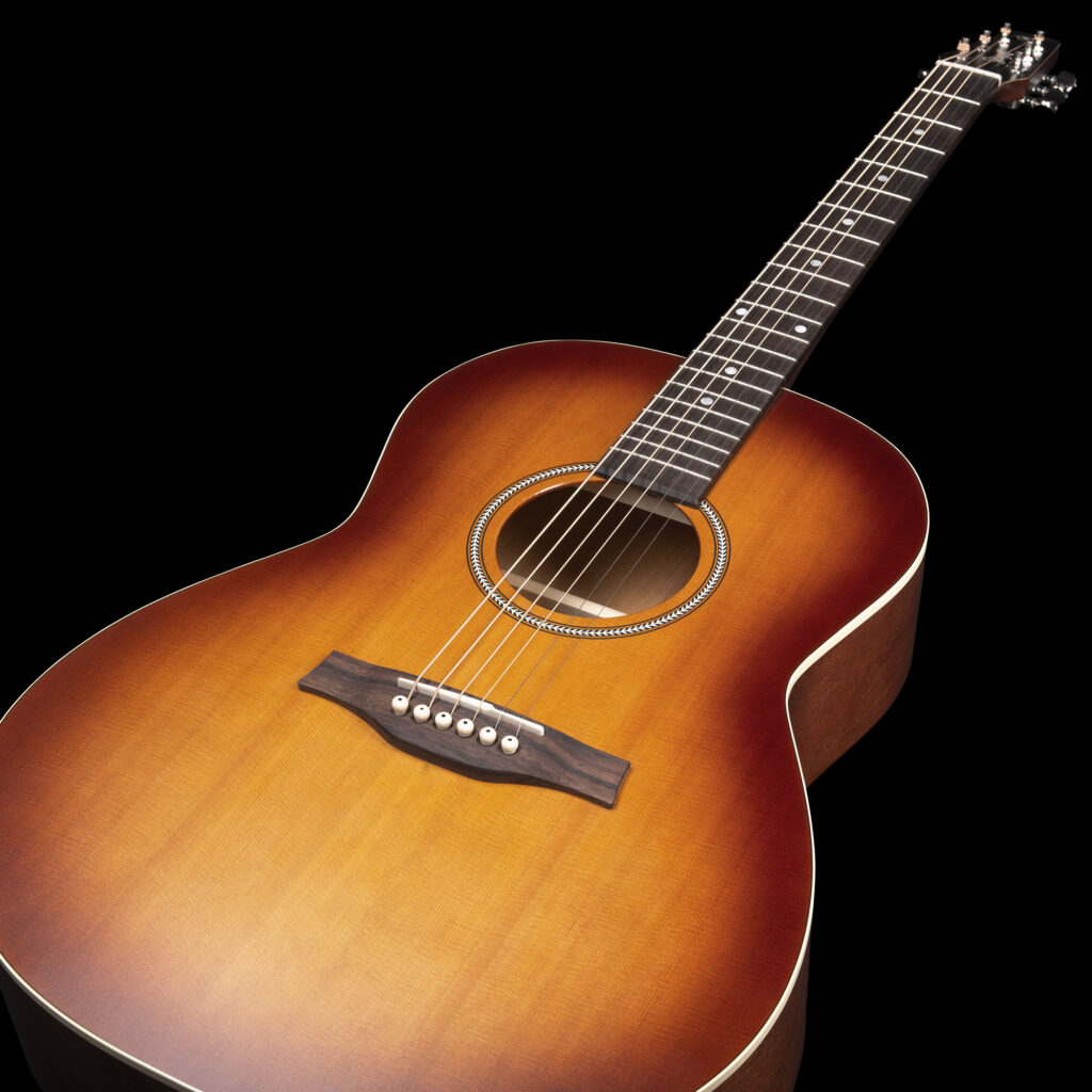 Seagull Entourage Folk Concert Shsc Cedre Merisier Rw - Rustic Burst Semi Gloss - Guitarra folk - Variation 2