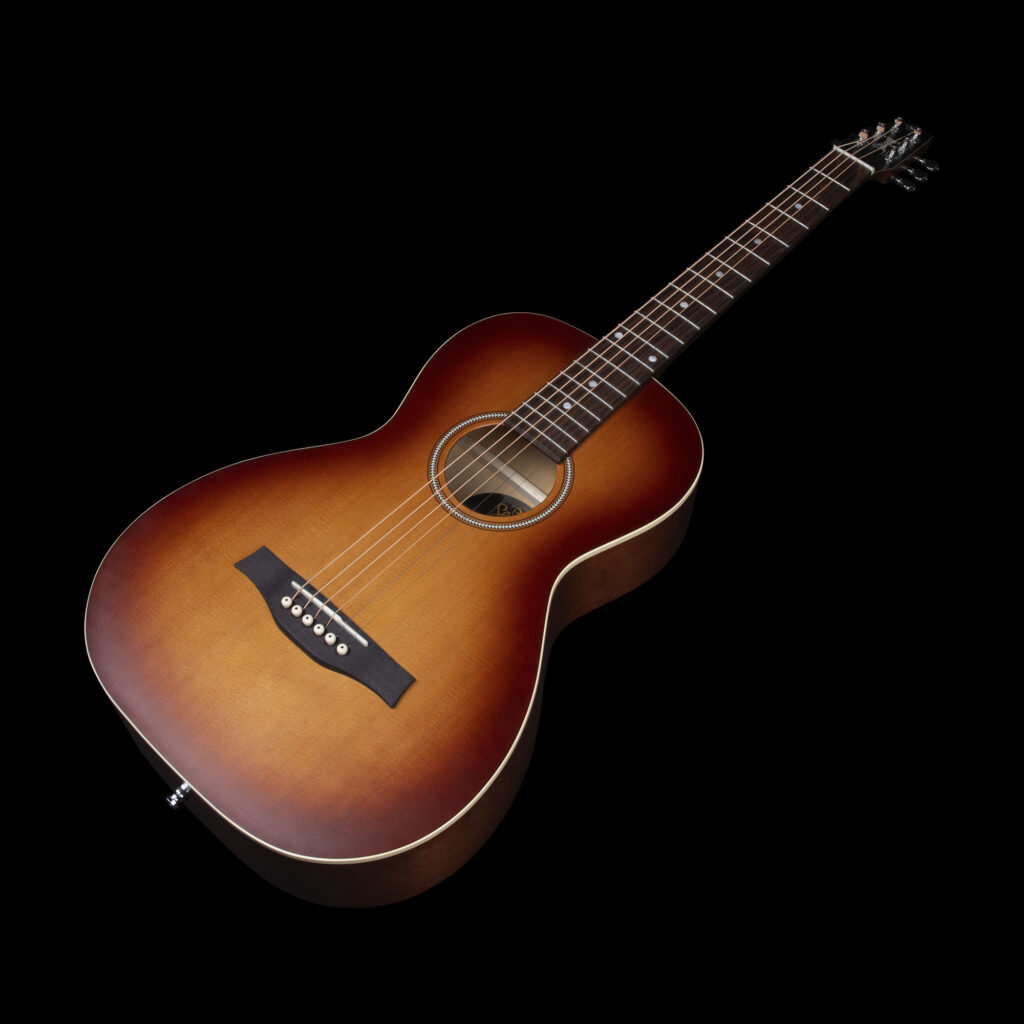 Seagull Entourage Grand Parlor Shsc Cedre Merisier Rw - Rustic Burst - Guitarra folk - Variation 1