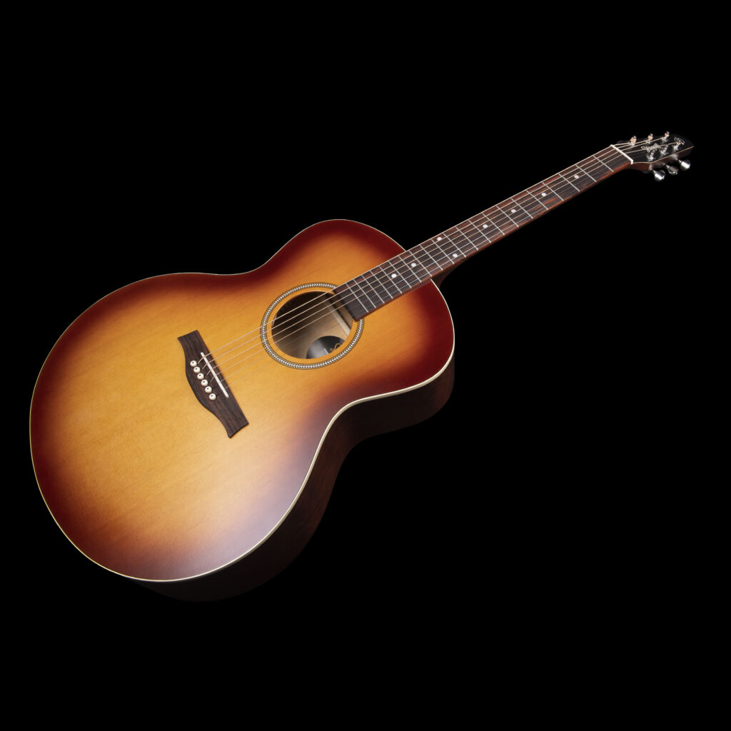 Seagull Entourage Mj Grand Auditorium Cedre Merisier Rw - Rustic Burst Semi Gloss - Guitarra acústica & electro - Variation 1