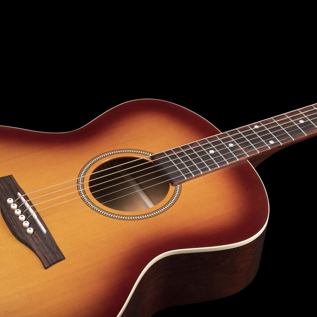 Seagull Entourage Mj Grand Auditorium Cedre Merisier Rw - Rustic Burst Semi Gloss - Guitarra acústica & electro - Variation 2