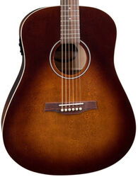 Guitarra folk Seagull S6 Original Presys II +Bag - Burnt umber semi gloss