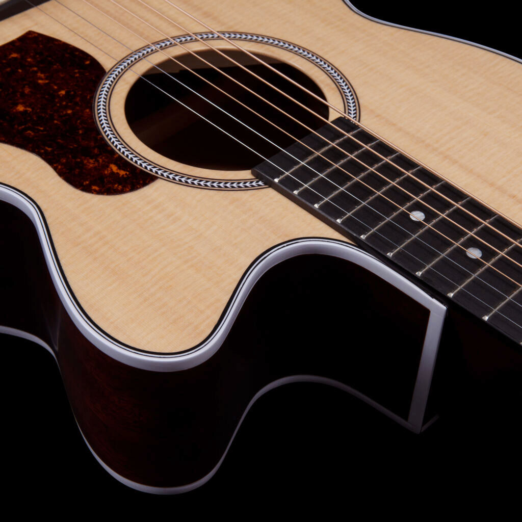 Seagull Maritime Sws Ch Cw Presys Concert Hall Epicea Acajou Ric - Natural Semi Gloss - Guitarra folk - Variation 2