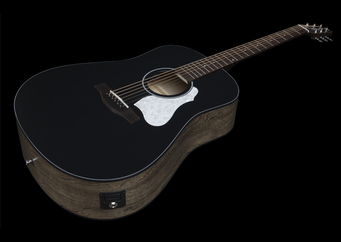 Seagull S6 Classic A/e Dreadnought Epicea Merisier Rw - Black - Guitarra electro acustica - Variation 2