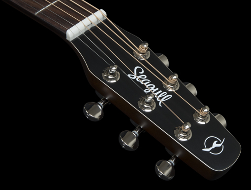 Seagull S6 Classic A/e Dreadnought Epicea Merisier Rw - Black - Guitarra electro acustica - Variation 4