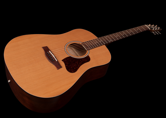 Seagull S6 Original Slim Qit 2018 Dreadnought Cedre Merisier - Natural - Guitarra acústica & electro - Variation 1