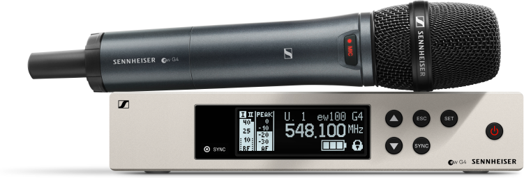 Sennheiser Ew 100 G4-865-s-b - - Micrófono inalámbrico de mano - Main picture