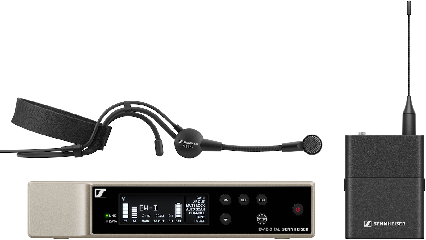 Sennheiser Ew-d Me3 Set (r1-6) - Micrófono inalámbrico headset - Main picture