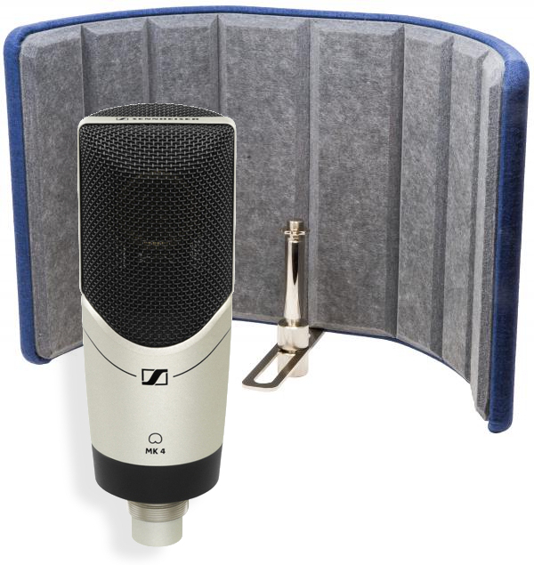 Sennheiser Mk4 + X-tone X Screen L - Pack de micrófonos con soporte - Main picture