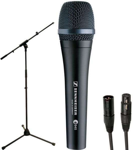 Pack de micrófonos con soporte Sennheiser Pack E945 + Pied perche + Câble