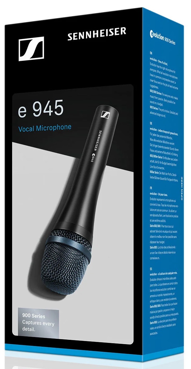 Sennheiser E 945 - Evolution - Micrófonos para voz - Variation 2