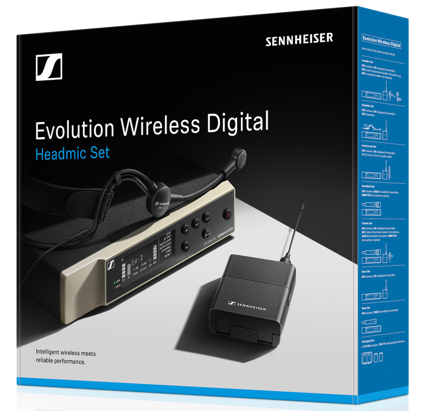 Sennheiser Ew-d Me3 Set (r1-6) - Micrófono inalámbrico headset - Variation 1