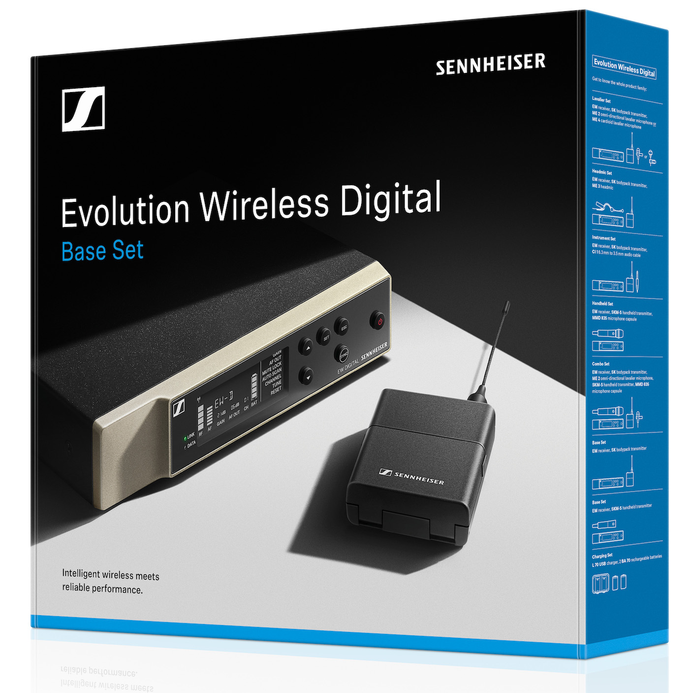 Sennheiser Ew-d Sk Base Set (r1-6) - Sistema transmisor y receptor inalámbrico - Variation 1