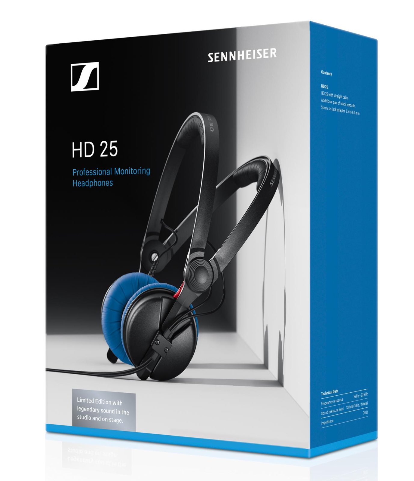 Sennheiser Hd 25 Blue Edition - Auriculares de estudio cerrados - Variation 2