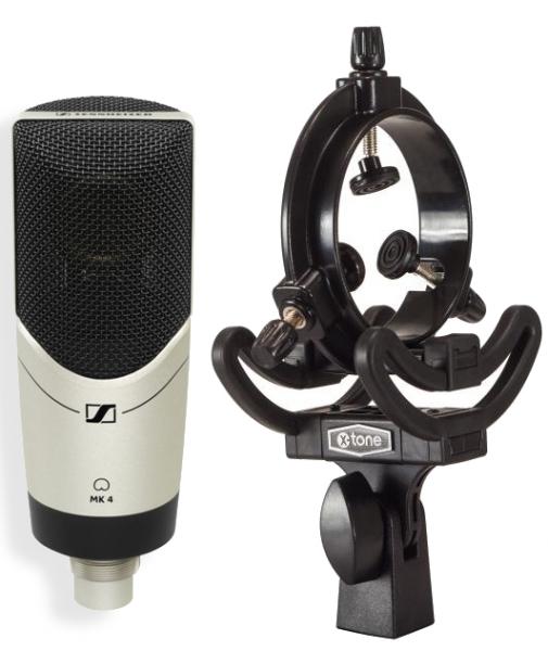 Pack de micrófonos con soporte Sennheiser MK4 + Xm 5100 Suspension Micro