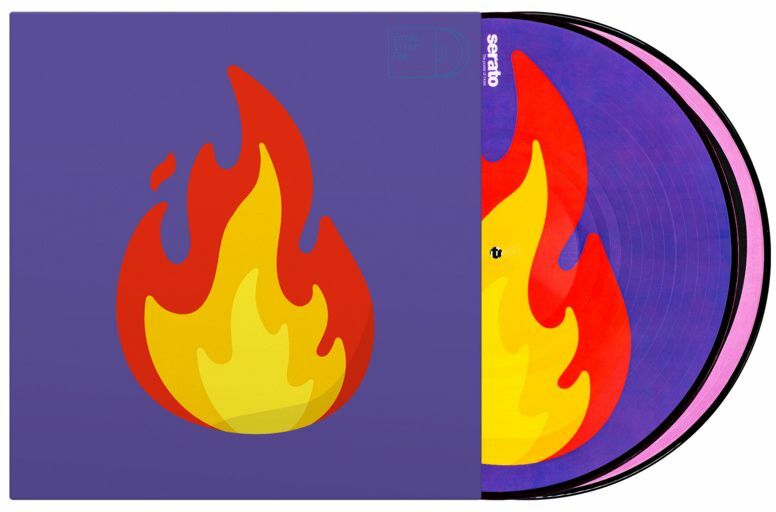 Serato Emoji Picture Disc (flame/records) - Vinilo de control - Main picture
