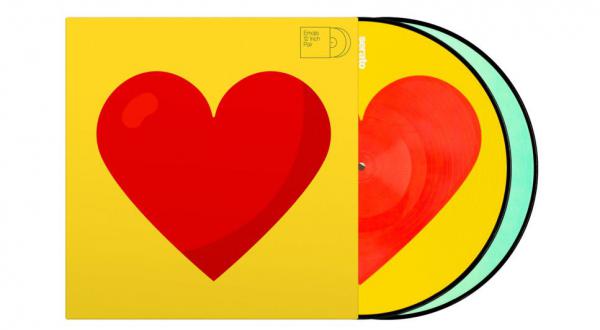 Vinilo de control Serato Emoji Picture Disc(donut/heart)