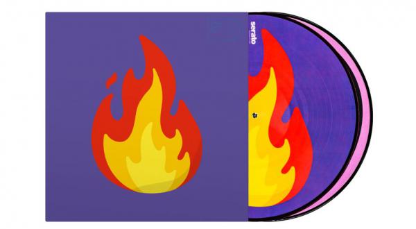 Vinilo de control Serato Emoji picture Disc(Flame/records)