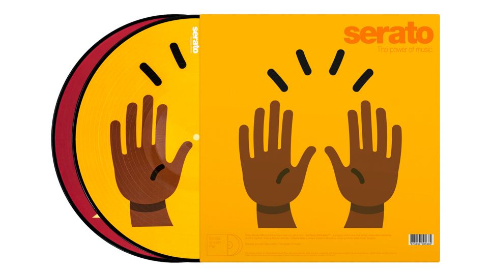 Serato Emoji Picture Disc (hands) - Vinilo de control - Variation 2
