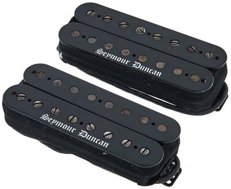 Seymour Duncan Black Winter 8 Stgr Humbucker 2-set 8-cordes Ceramic - Pastilla guitarra eléctrica - Main picture