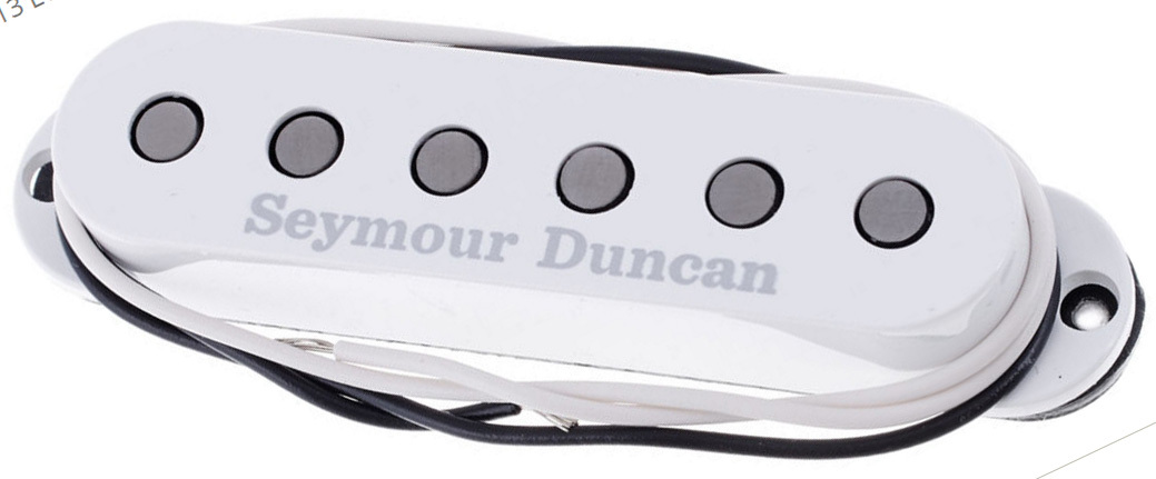 Seymour Duncan Custom Flat Strat Ssl-6 Single-coil White - Pastilla guitarra eléctrica - Main picture